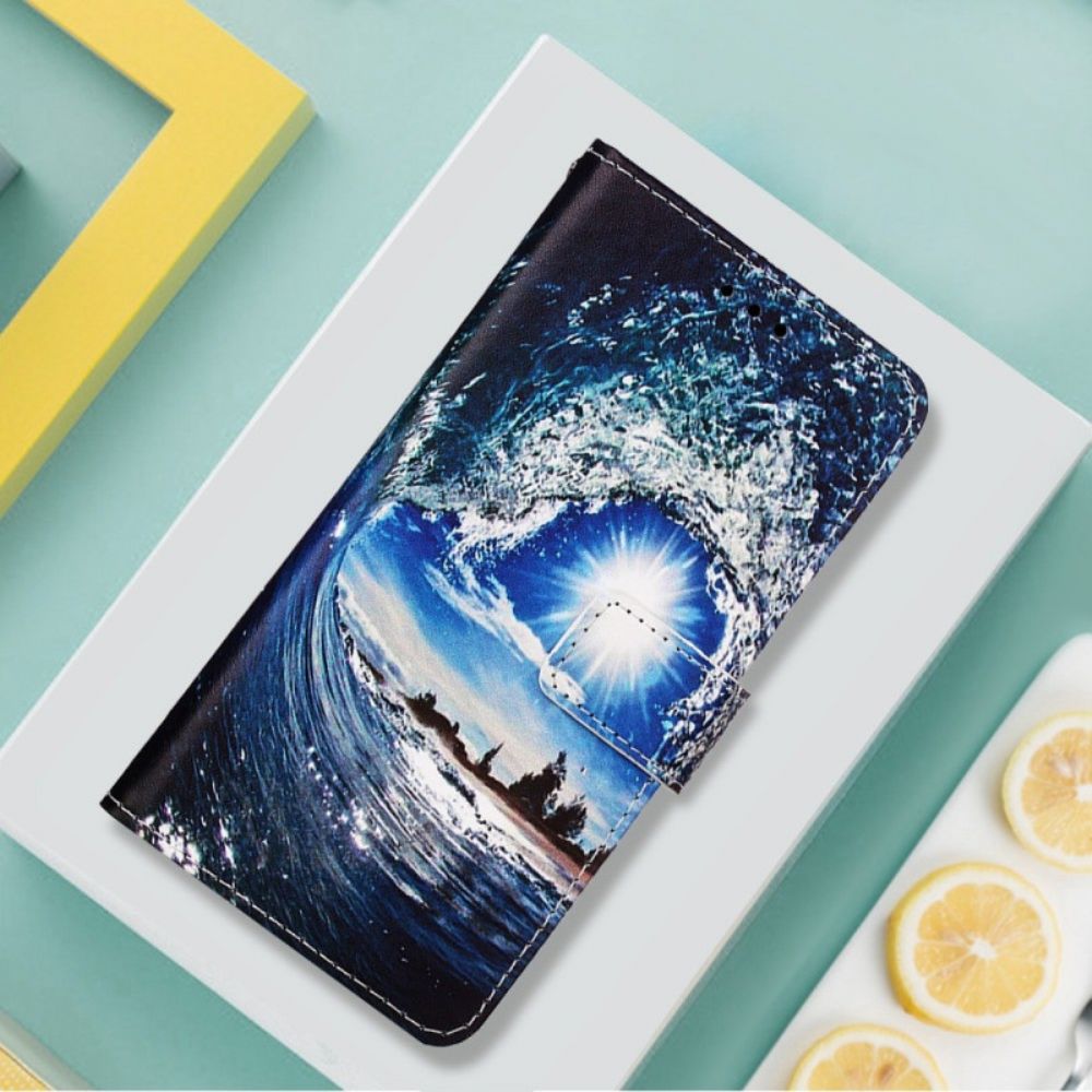 Flip Case Für Xiaomi Redmi 10C Mit Kordel Tangawelle