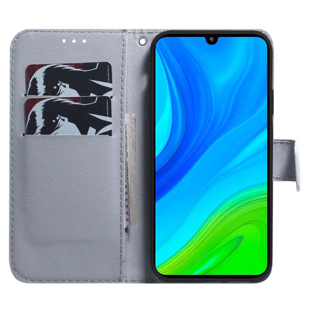 Lederhüllen Für Xiaomi Redmi 10C Weißer Tiger
