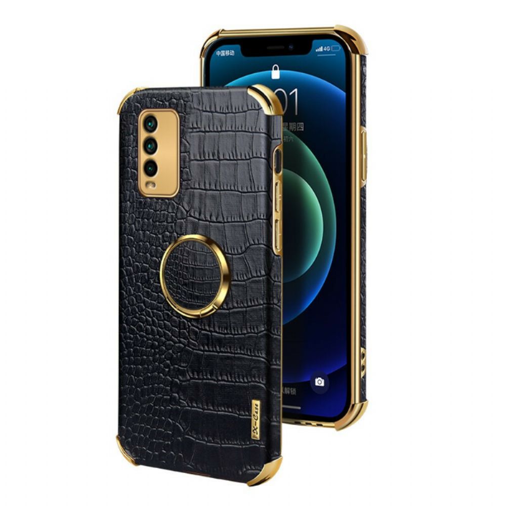 Hülle Für Xiaomi Redmi 9T X-case Krokodilleder-effekt