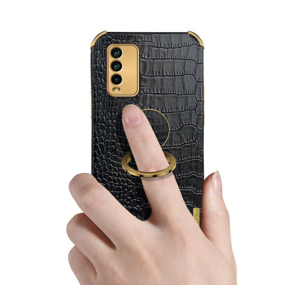 Hülle Für Xiaomi Redmi 9T X-case Krokodilleder-effekt
