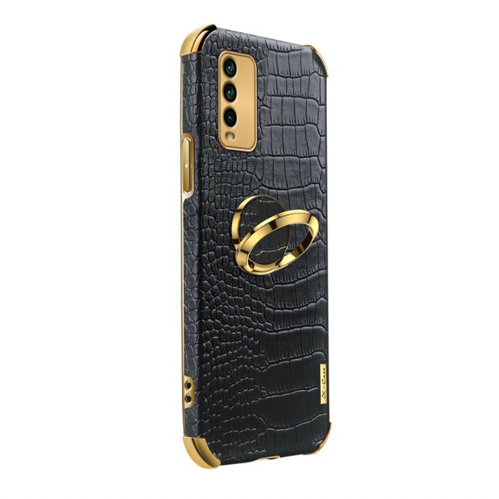 Hülle Für Xiaomi Redmi 9T X-case Krokodilleder-effekt