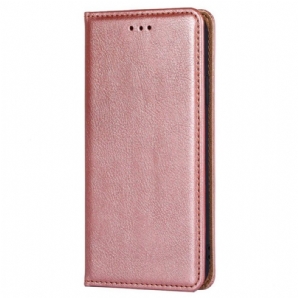 Schutzhülle Für Vivo Y35 Flip Case Nähte Aus Kunstleder