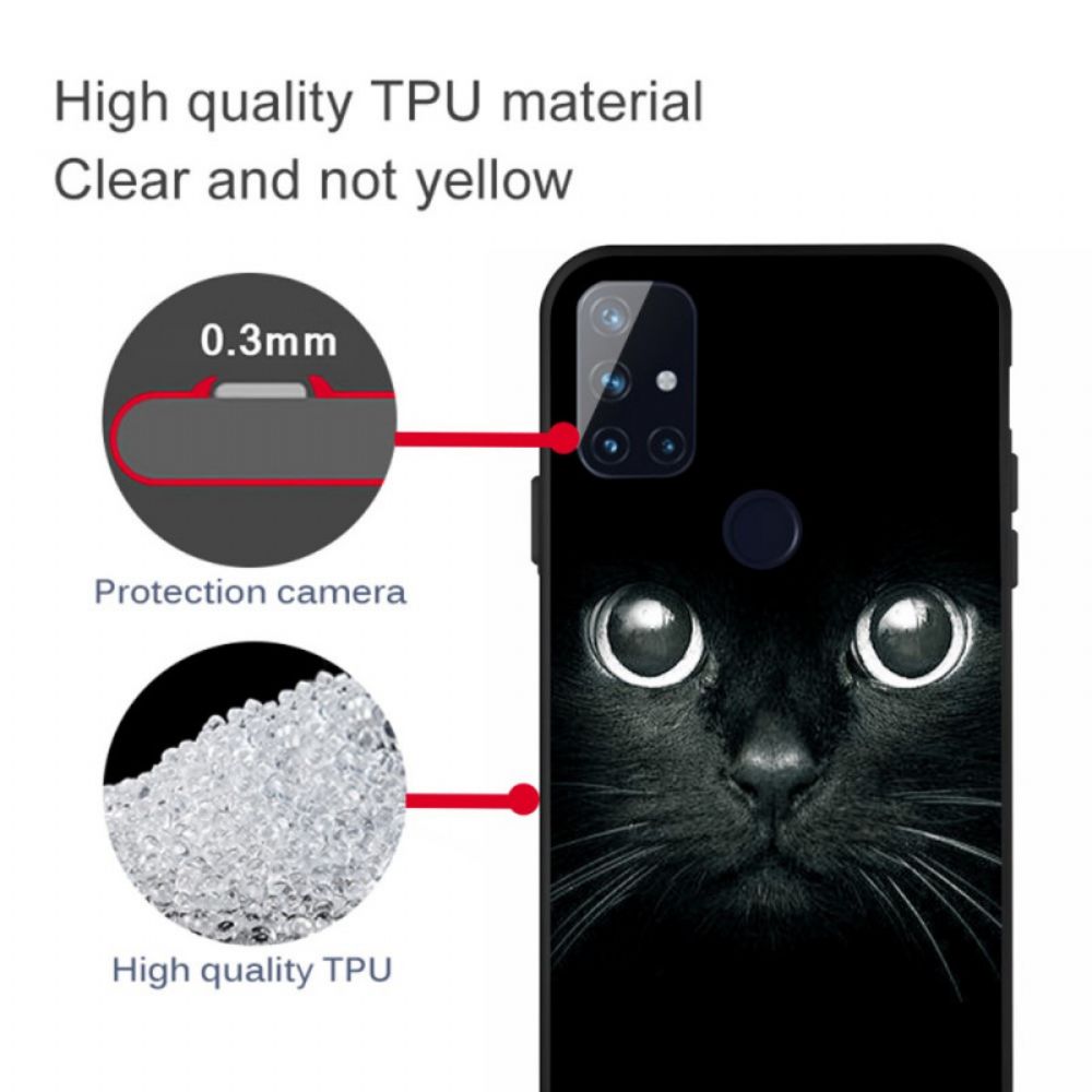 Hülle Für OnePlus Nord N10 Katzenaugen