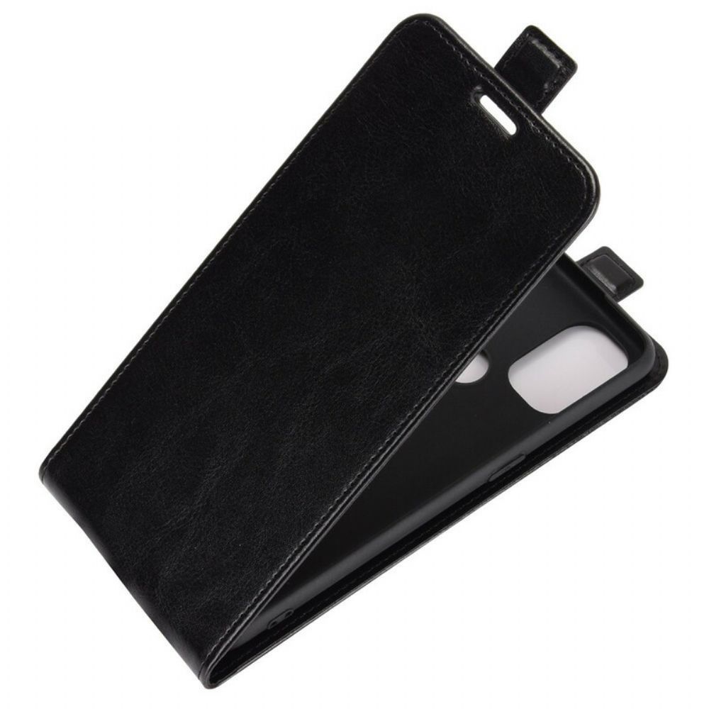 Lederhüllen Für OnePlus Nord N10 Flip Case Ledereffekt Mit Vertikaler Klappe