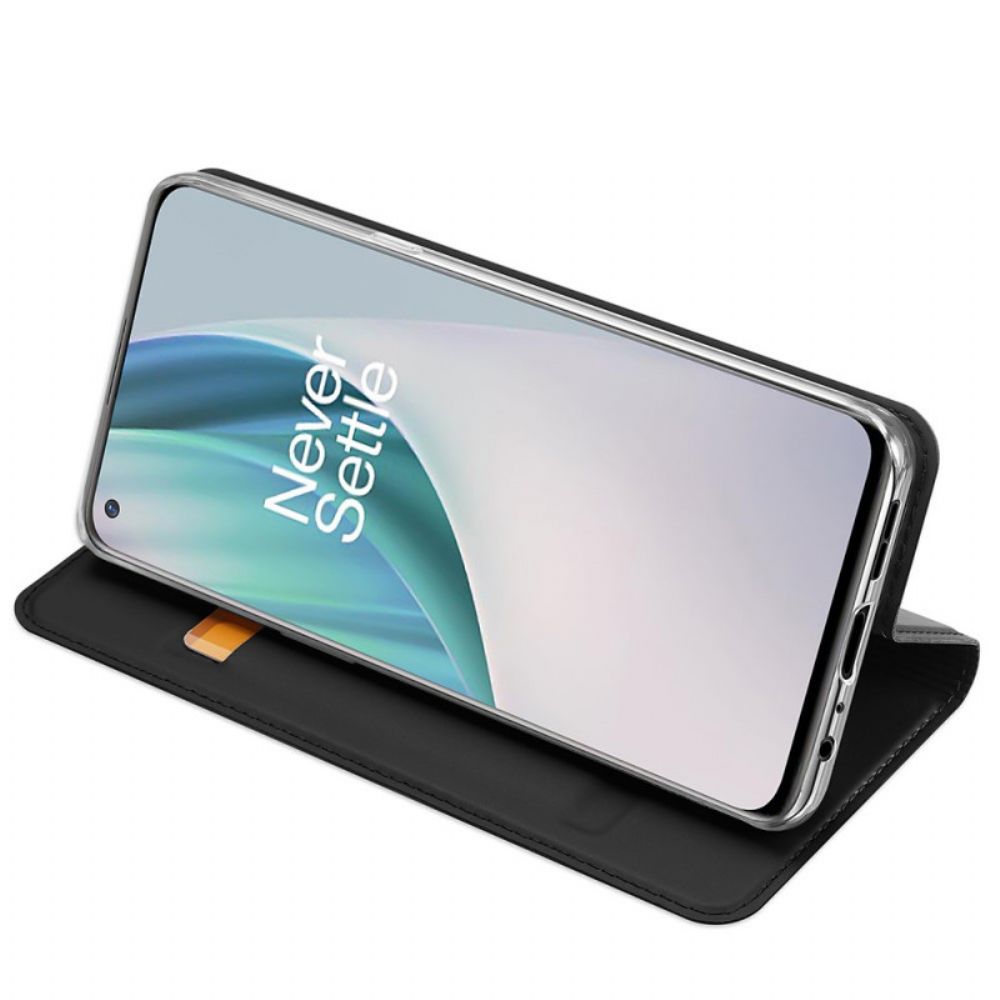 Schutzhülle Für OnePlus Nord N10 Flip Case Dux Ducis Pro-skin