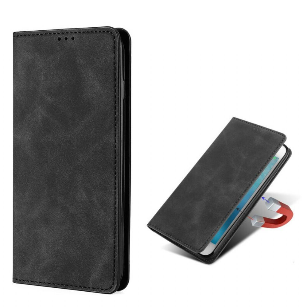 Schutzhülle Für OnePlus Nord N10 Flip Case Ledereffekt Mit Seidiger Haptik