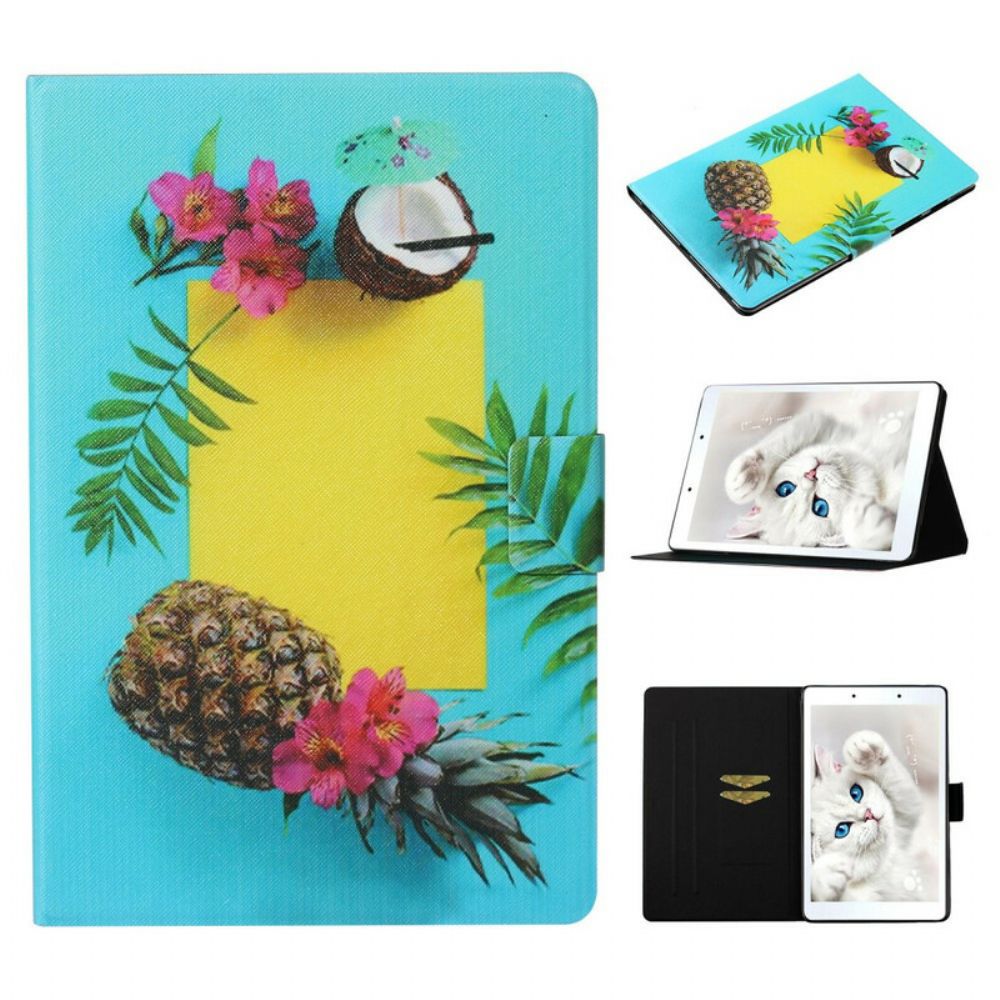 Flip Case Für Samsung Galaxy Tab A 8" (2024) Exotische Früchte