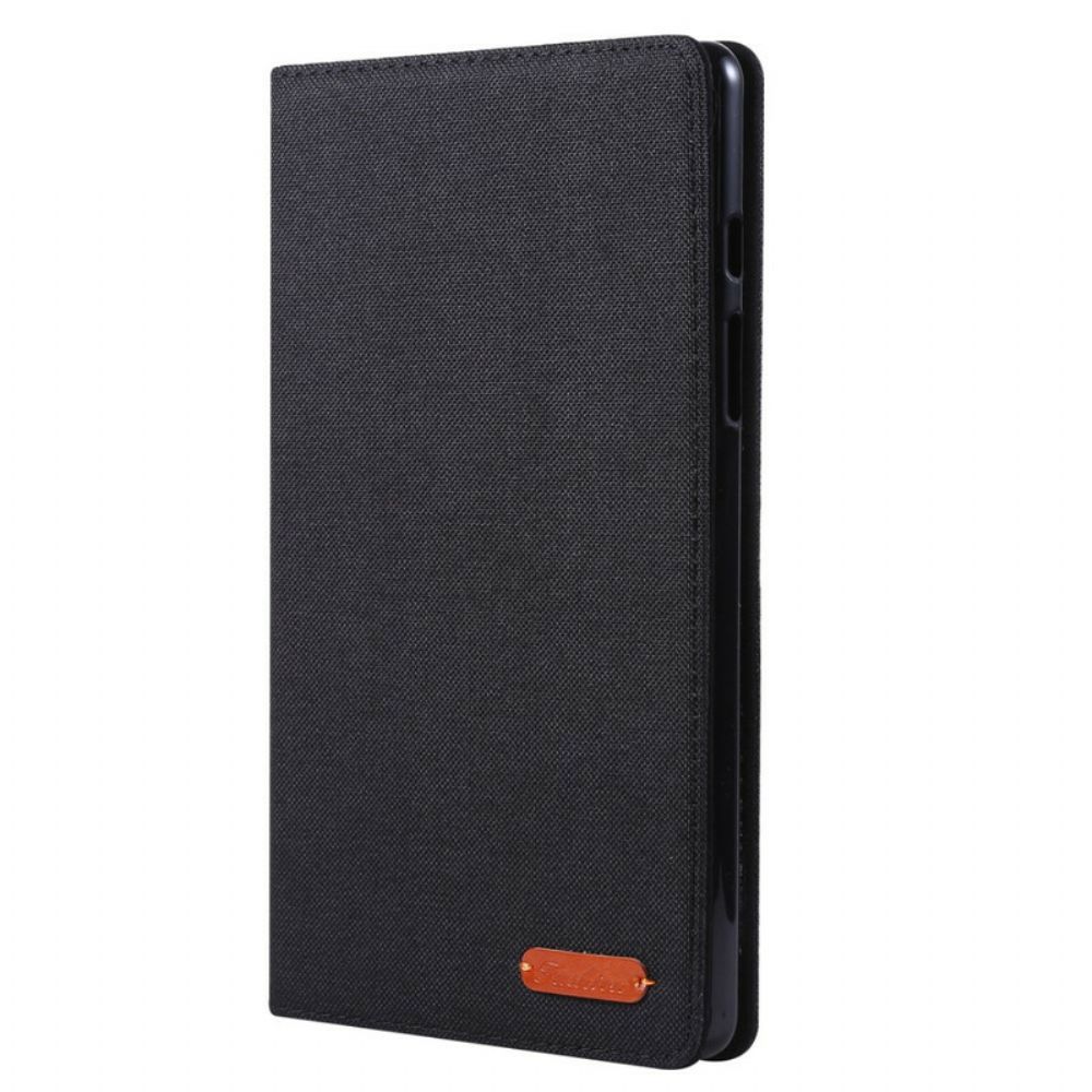 Flip Case Für Samsung Galaxy Tab A 8" (2024) Gewebte Textur