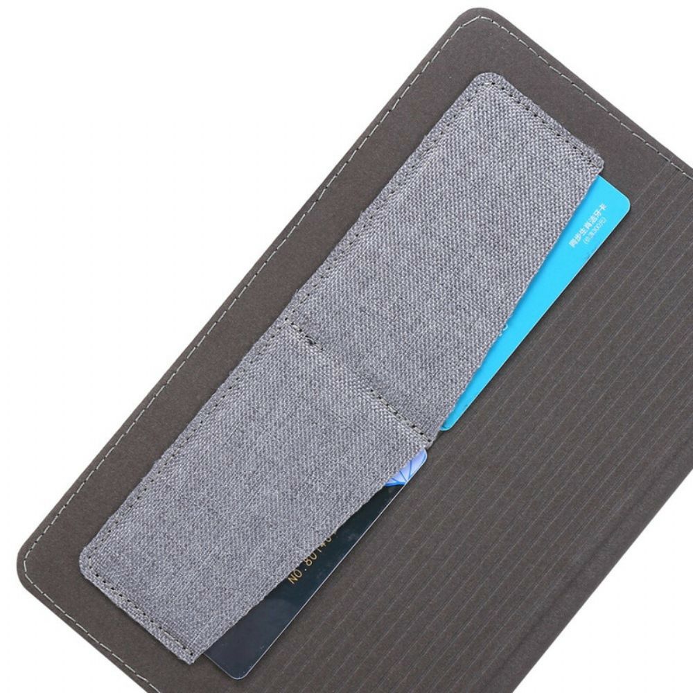 Flip Case Für Samsung Galaxy Tab A 8" (2024) Gewebte Textur