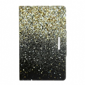 Flip Case Für Samsung Galaxy Tab A 8" (2024) Goldverlauf
