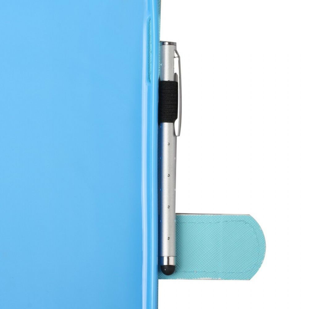 Flip Case Für Samsung Galaxy Tab A 8" (2024) Schneetiger