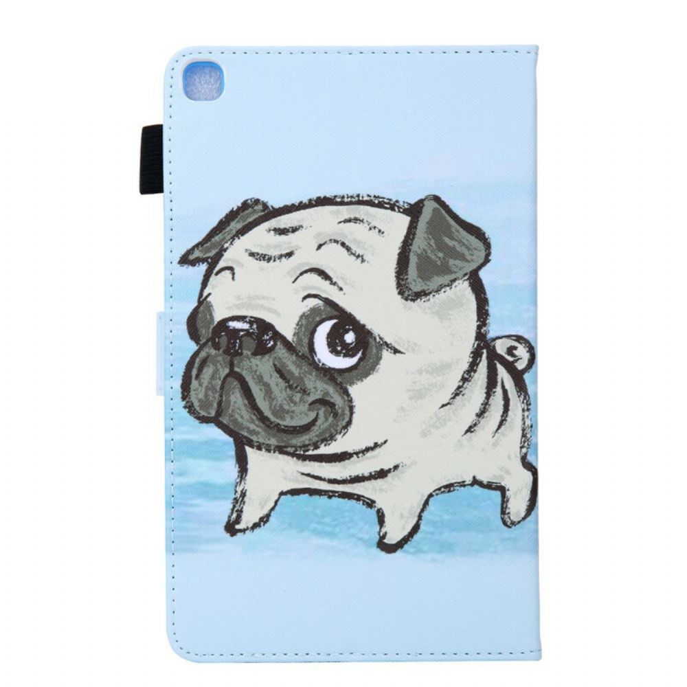 Flip Case Für Samsung Galaxy Tab A 8" (2024) Schüchterner Hund