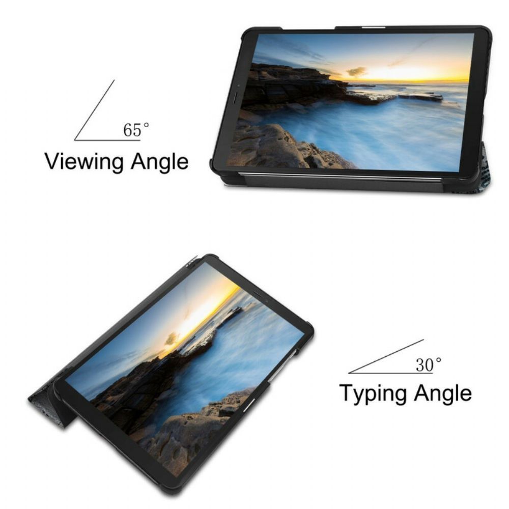 Schutzhülle Für Samsung Galaxy Tab A 8" (2024) Retro-eiffelturm