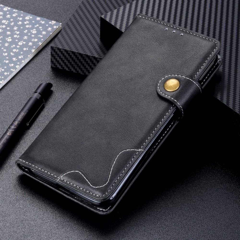 Flip Case Für Google Pixel 6A Artistic Und Nähte