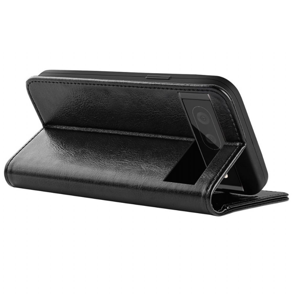 Flip Case Für Google Pixel 6A Retro Kunstleder