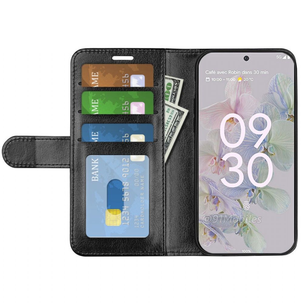Flip Case Für Google Pixel 6A Retro Kunstleder