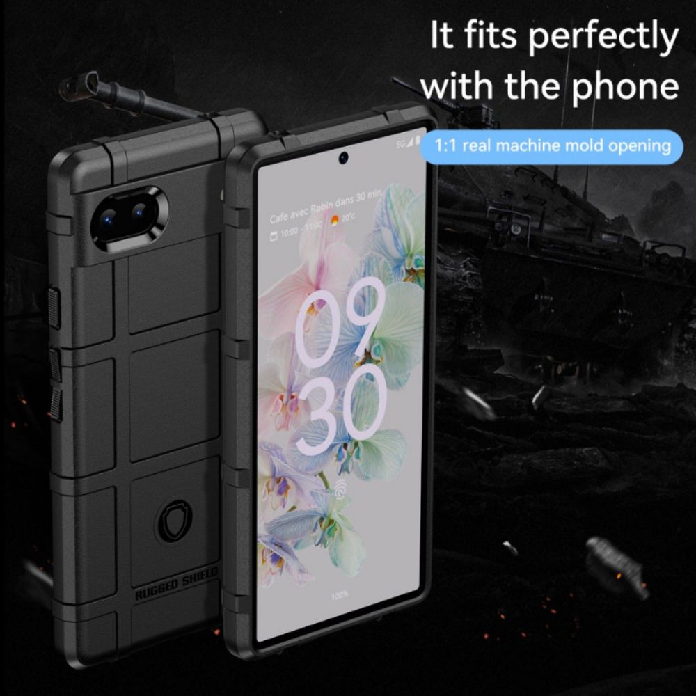 Handyhülle Für Google Pixel 6A Robuster Schild