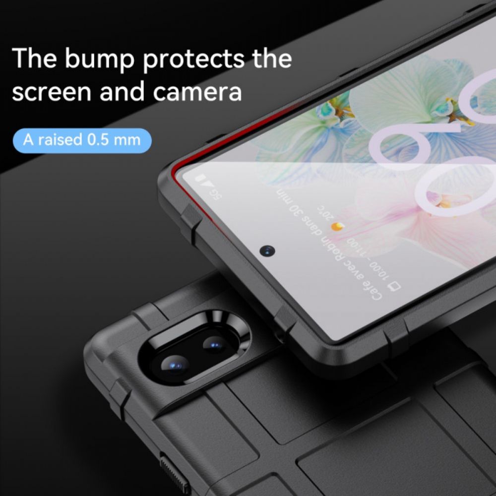 Handyhülle Für Google Pixel 6A Robuster Schild