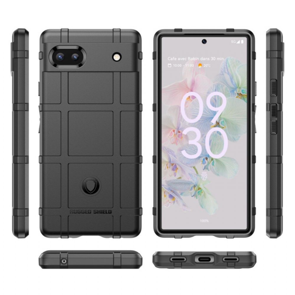 Handyhülle Für Google Pixel 6A Robuster Schild