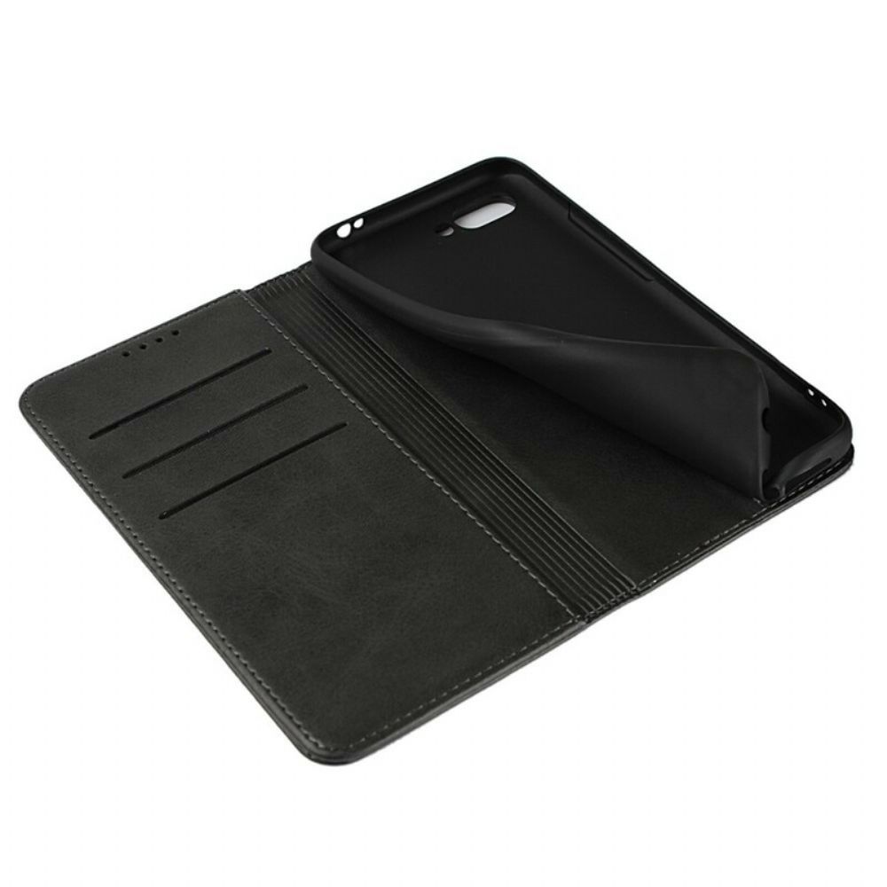 Schutzhülle Für Honor 10 Flip Case Ledereffekt