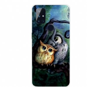 Hülle Für OnePlus Nord N100 Eulenmalerei