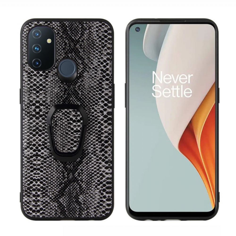 Hülle Für OnePlus Nord N100 Ringstütze Im Schlangenstil