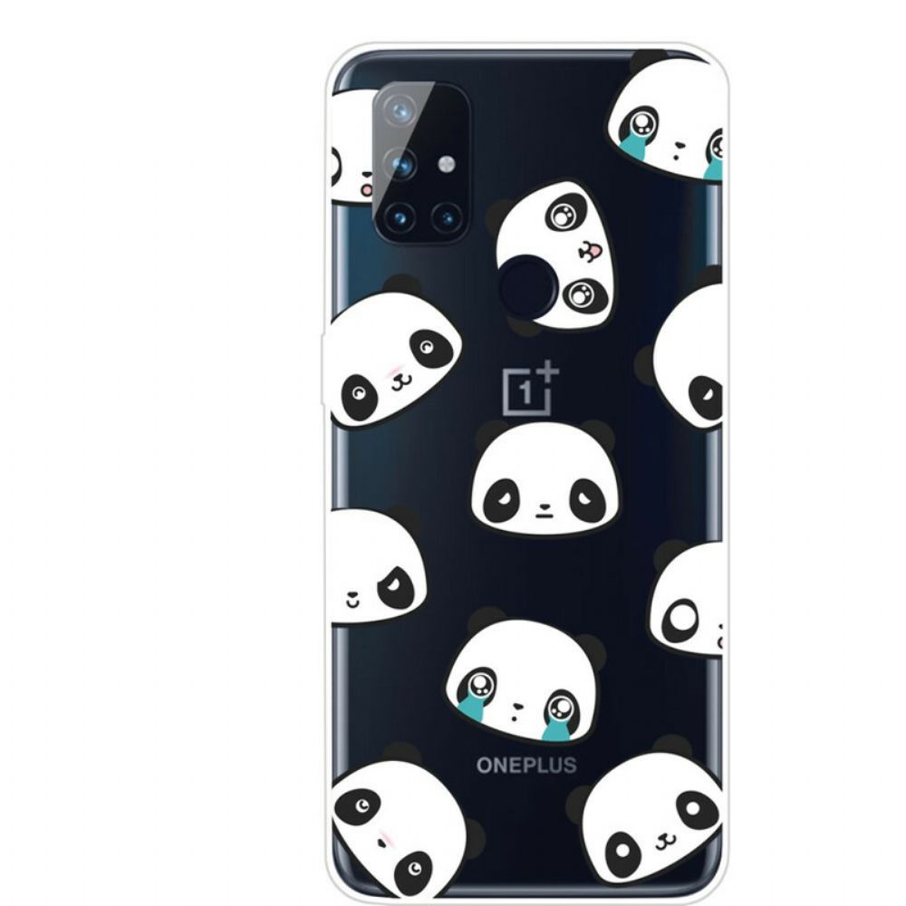 Hülle Für OnePlus Nord N100 Sentimentale Pandas