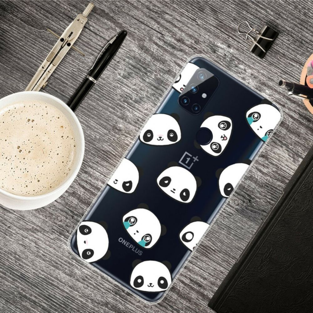 Hülle Für OnePlus Nord N100 Sentimentale Pandas