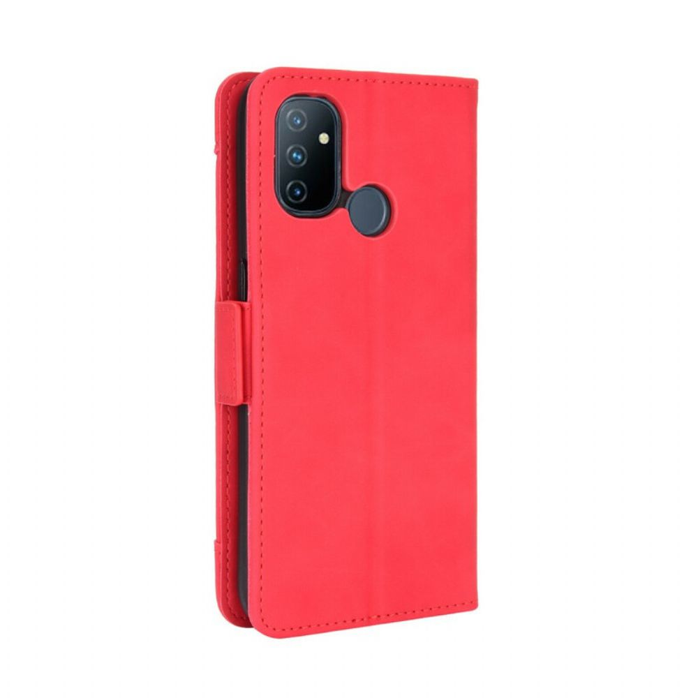 Lederhüllen Für OnePlus Nord N100 Erstklassige Multi-karte