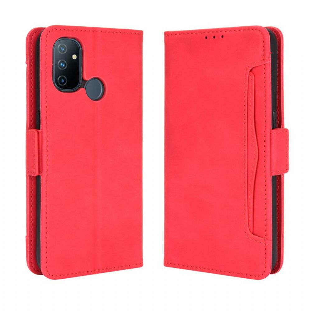 Lederhüllen Für OnePlus Nord N100 Erstklassige Multi-karte