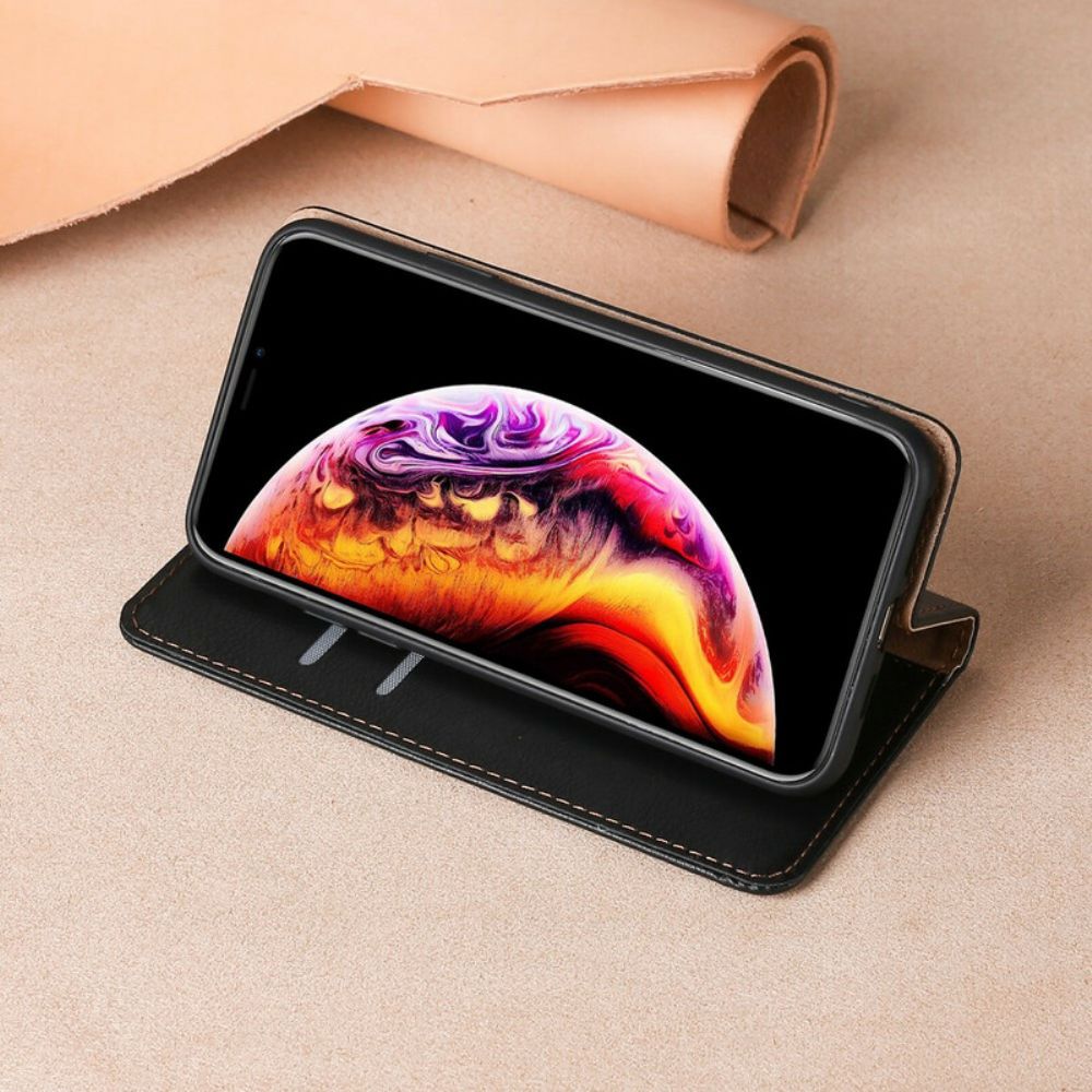 Schutzhülle Für OnePlus Nord N100 Flip Case Feine Lederoptik