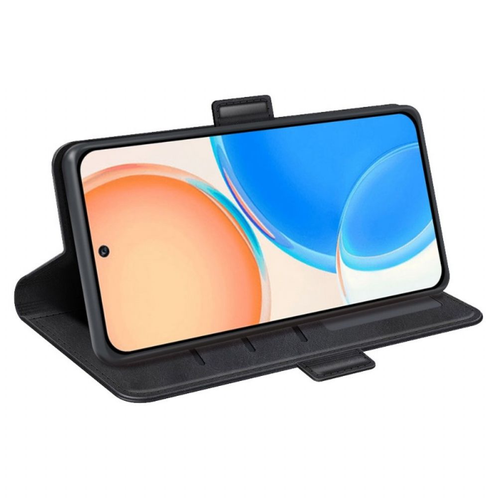 Flip Case Für Honor X8 Flip Case Doppelklappe