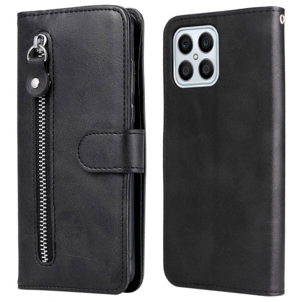Flip Case Für Honor X8 Geldbeutel