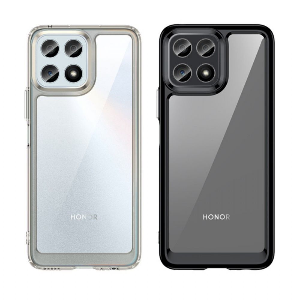 Handyhülle Für Honor X8 Transparenter Hybrid