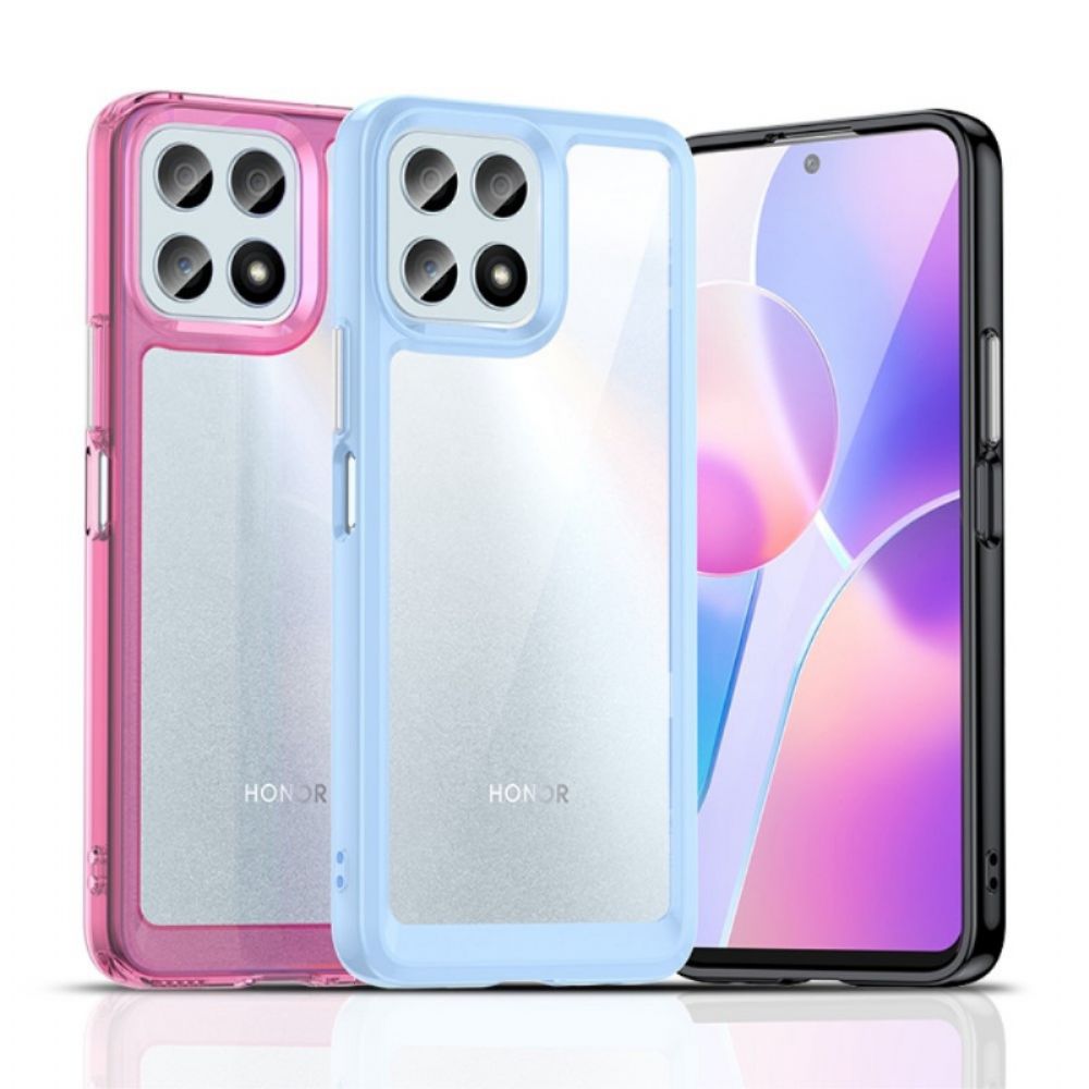Handyhülle Für Honor X8 Transparenter Hybrid
