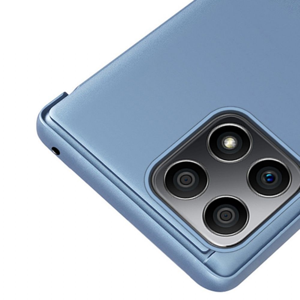 Schutzhülle Für Honor X8 Flip Case Spiegel