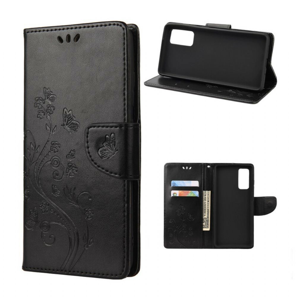 Flip Case Für Samsung Galaxy S20 FE Schmetterlingsdruck