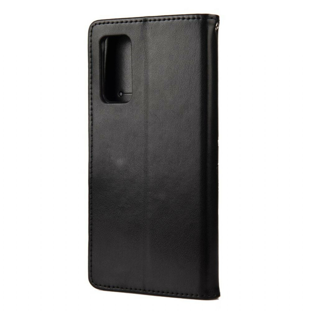 Flip Case Für Samsung Galaxy S20 FE Schmetterlingsdruck