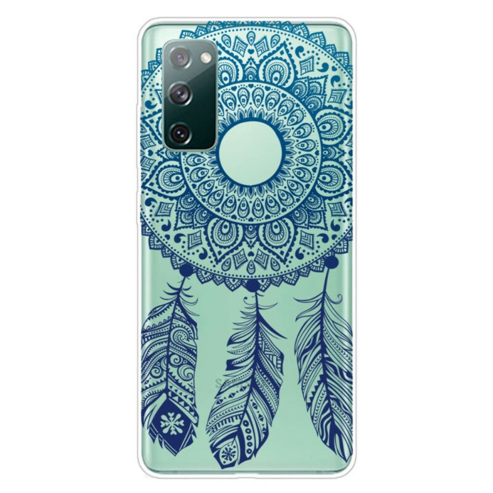 Handyhülle Für Samsung Galaxy S20 FE Einzelnes Blumen-mandala