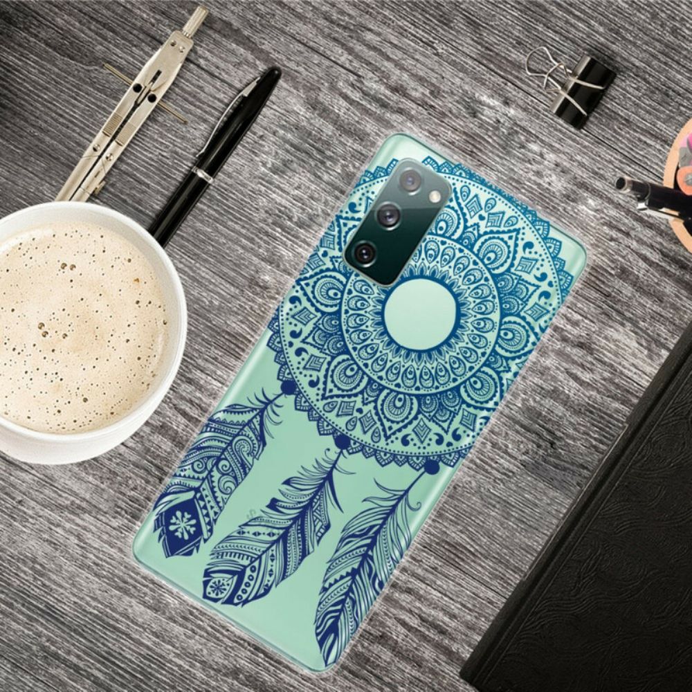 Handyhülle Für Samsung Galaxy S20 FE Einzelnes Blumen-mandala