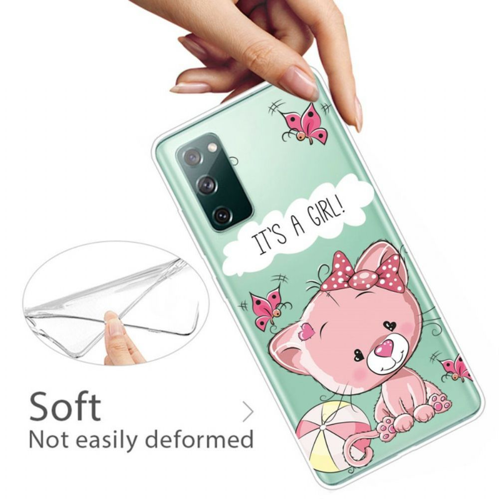 Handyhülle Für Samsung Galaxy S20 FE Es Ist Ein Mädchen