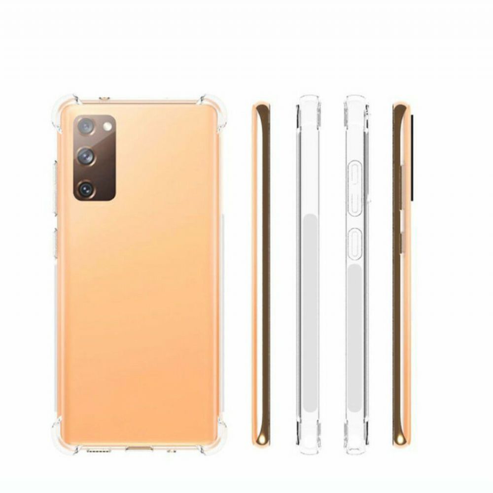 Handyhülle Für Samsung Galaxy S20 FE Transparente Verstärkte Ecken