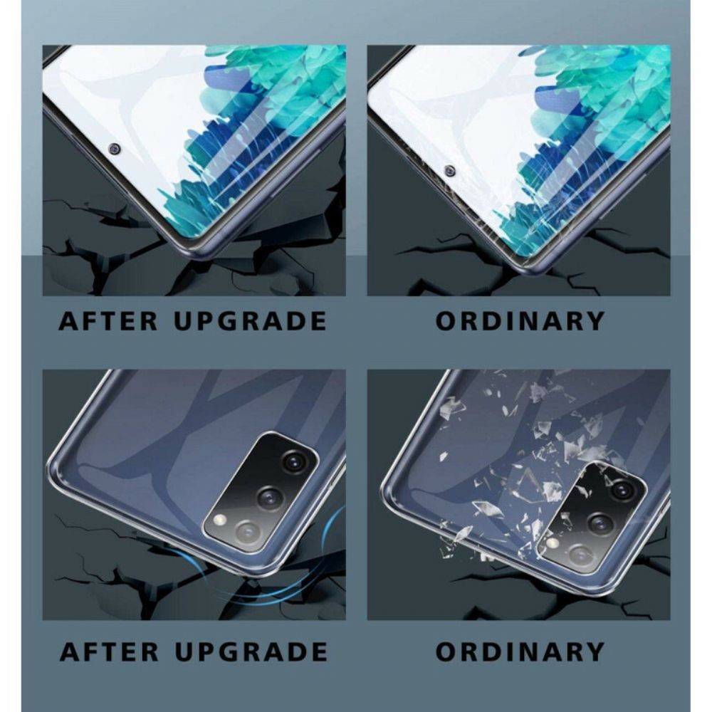 Handyhülle Für Samsung Galaxy S20 FE Transparente Verstärkte Ecken