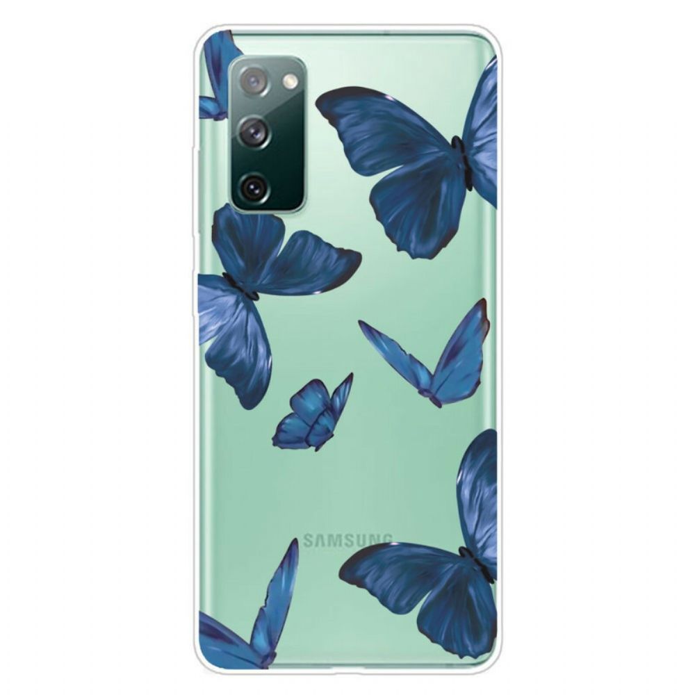 Handyhülle Für Samsung Galaxy S20 FE Wilde Schmetterlinge