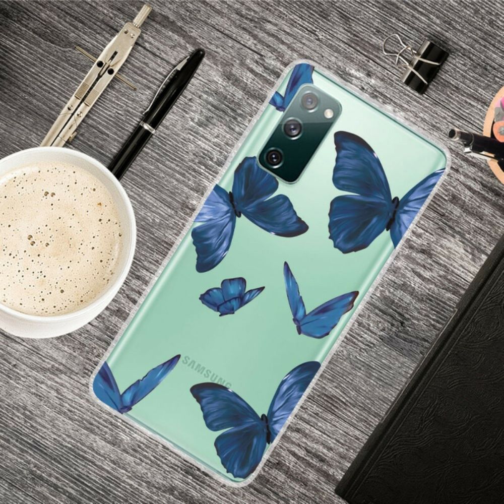 Handyhülle Für Samsung Galaxy S20 FE Wilde Schmetterlinge