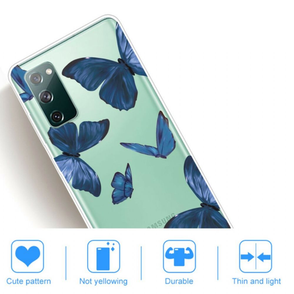 Handyhülle Für Samsung Galaxy S20 FE Wilde Schmetterlinge