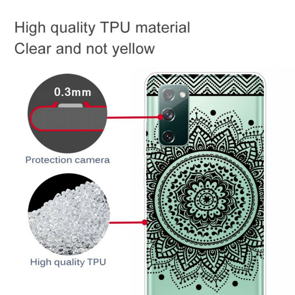 Hülle Für Samsung Galaxy S20 FE Schönes Mandala