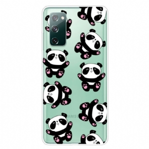 Hülle Für Samsung Galaxy S20 FE Top Pandas Spaß