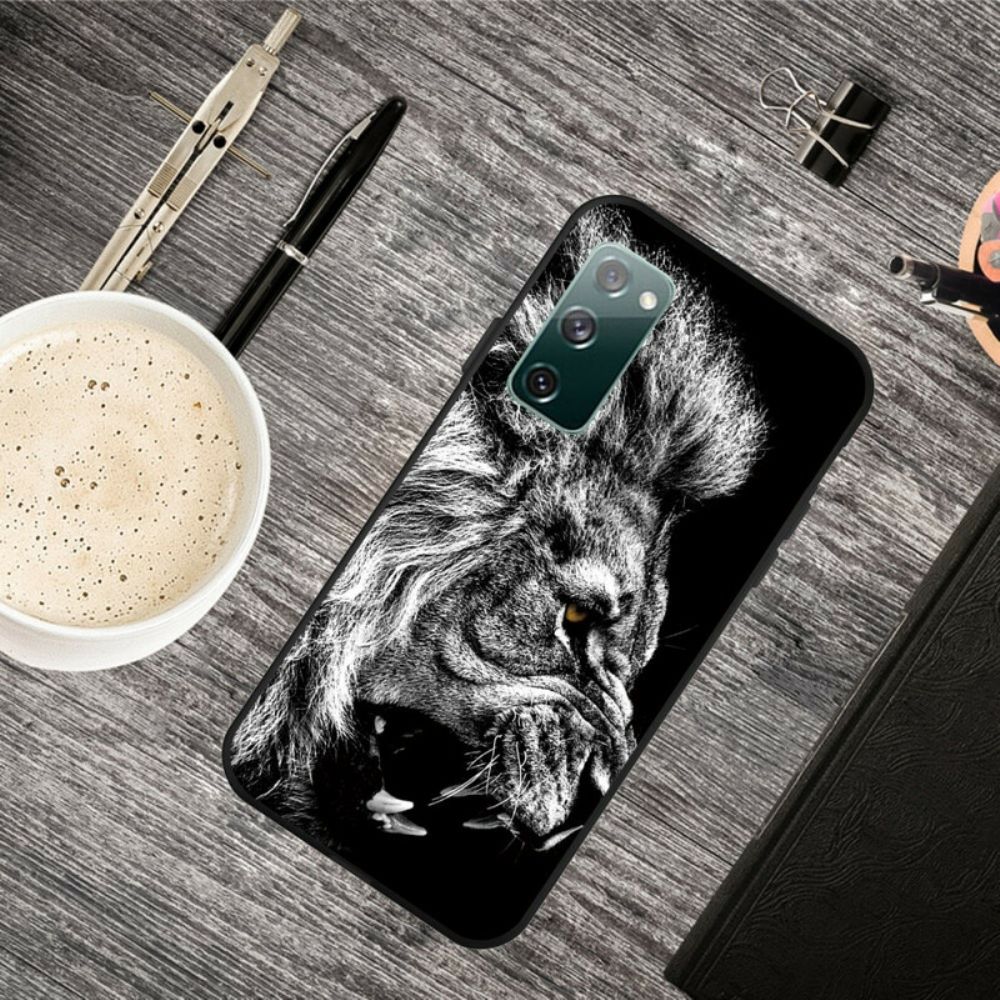 Hülle Für Samsung Galaxy S20 FE Wilder Löwe
