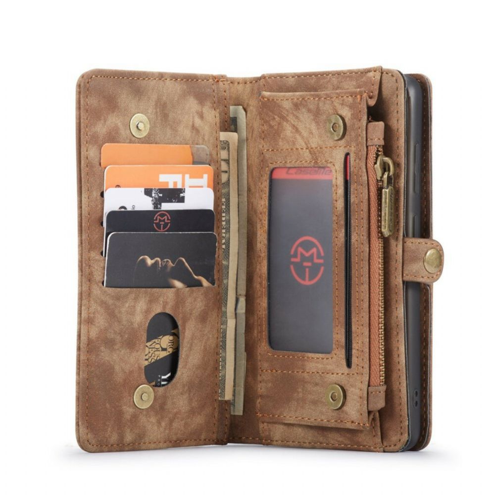 Hülle Lederhüllen Für Samsung Galaxy S20 FE Caseme Abnehmbar